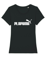 PLAPUMA Tricou mânecă scurtă guler larg fitted Damă Expresser