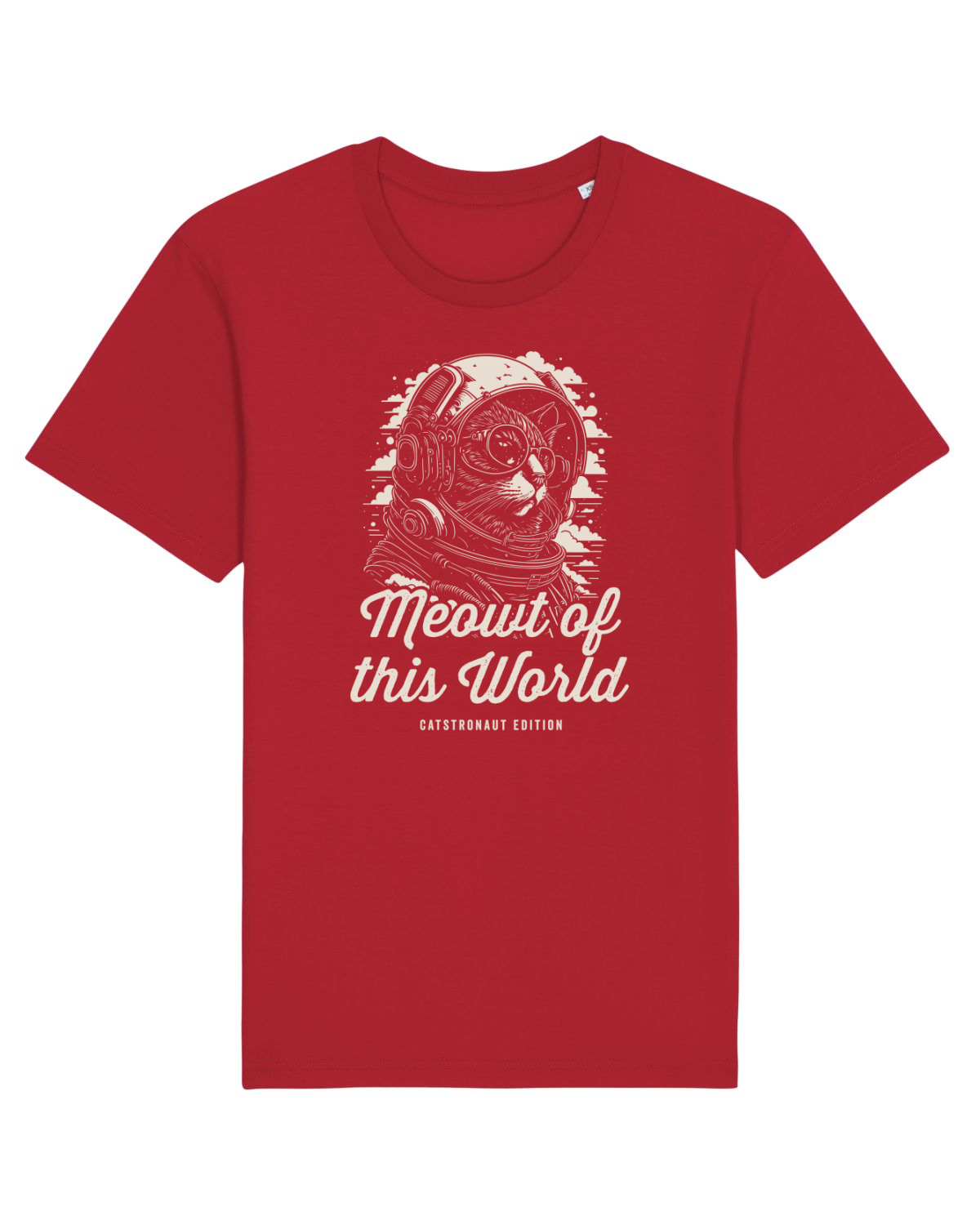 Tricou mânecă scurtă Unisex Rocker Red