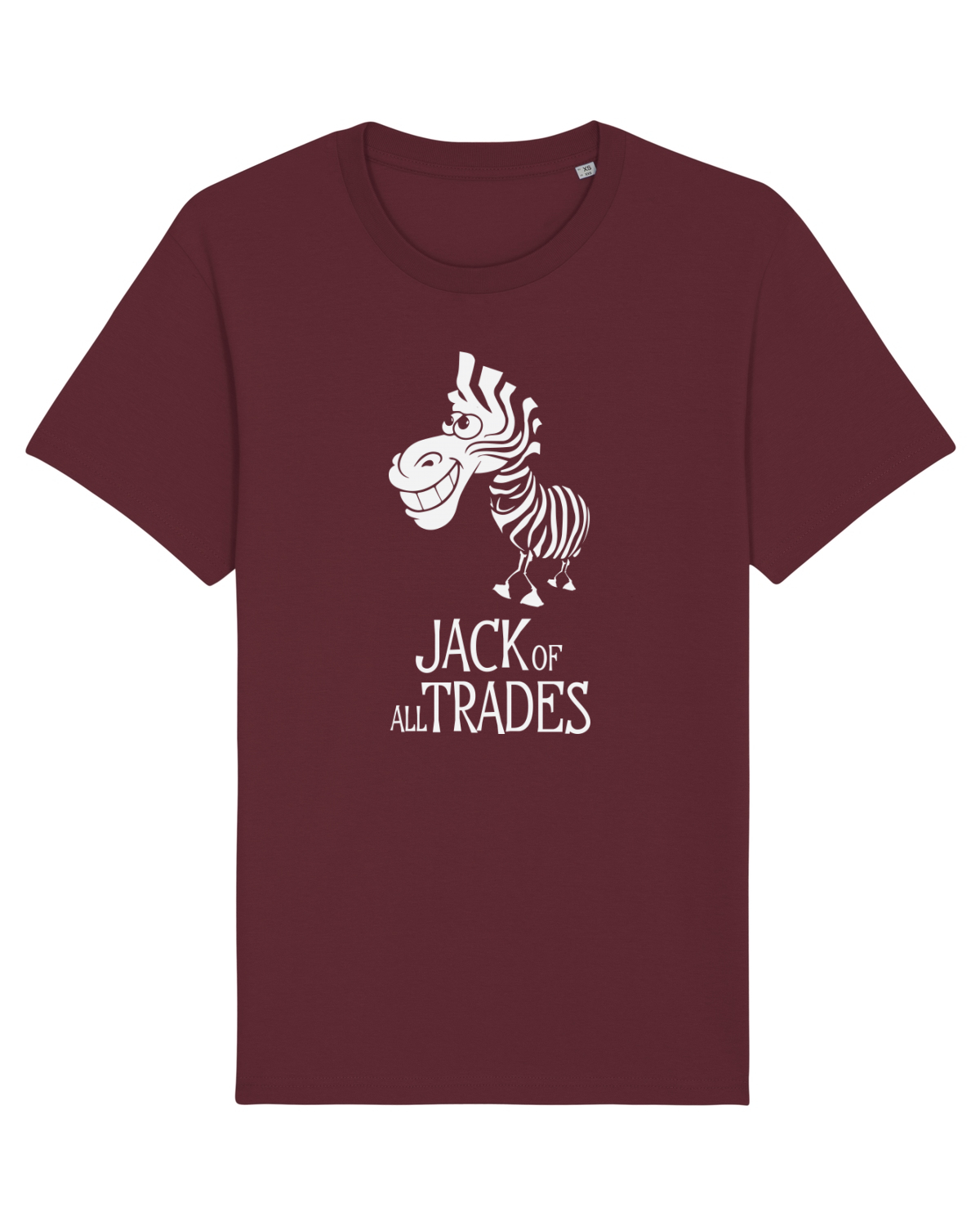 Tricou mânecă scurtă Unisex Rocker Burgundy
