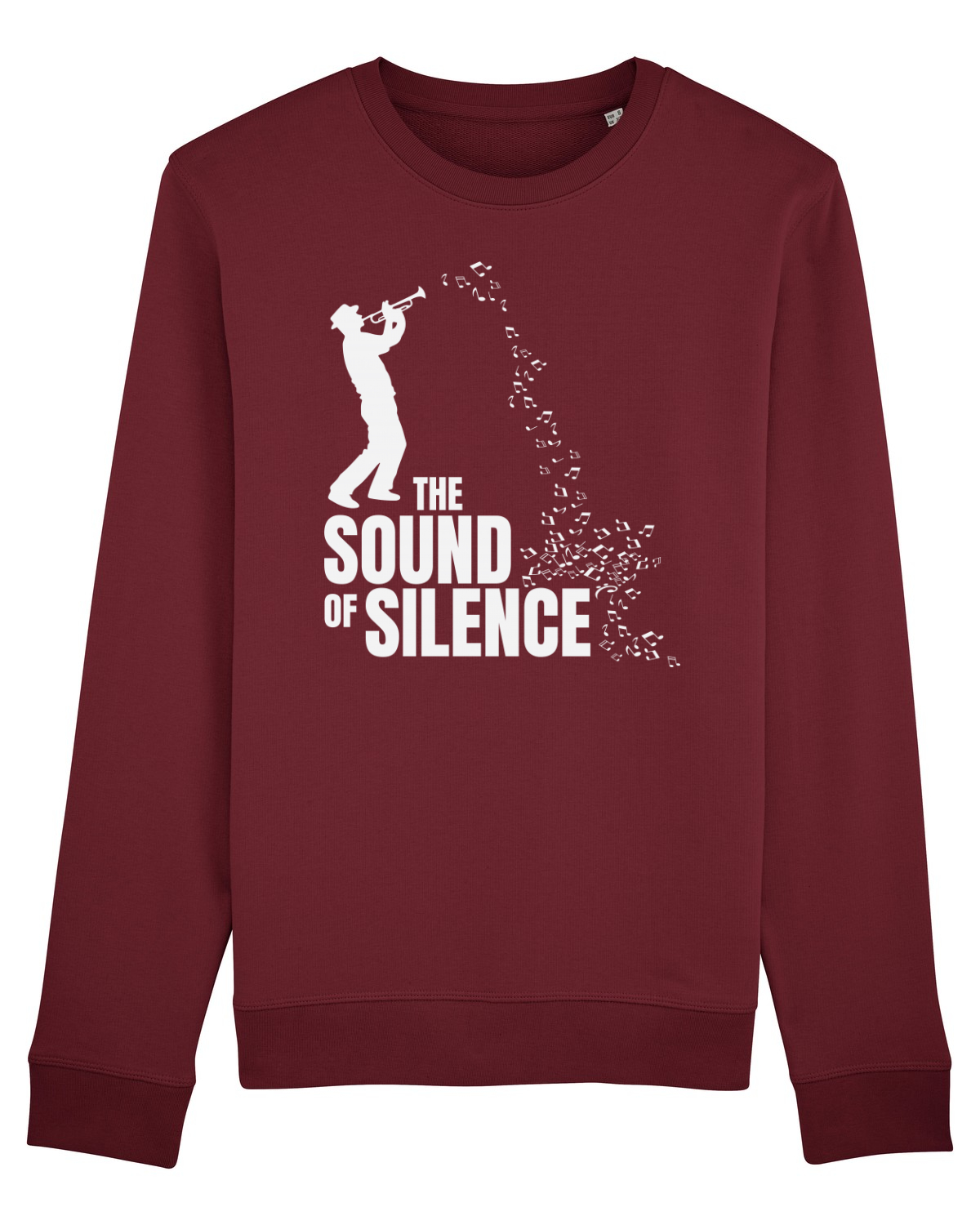 Bluză mânecă lungă Unisex Rise Burgundy