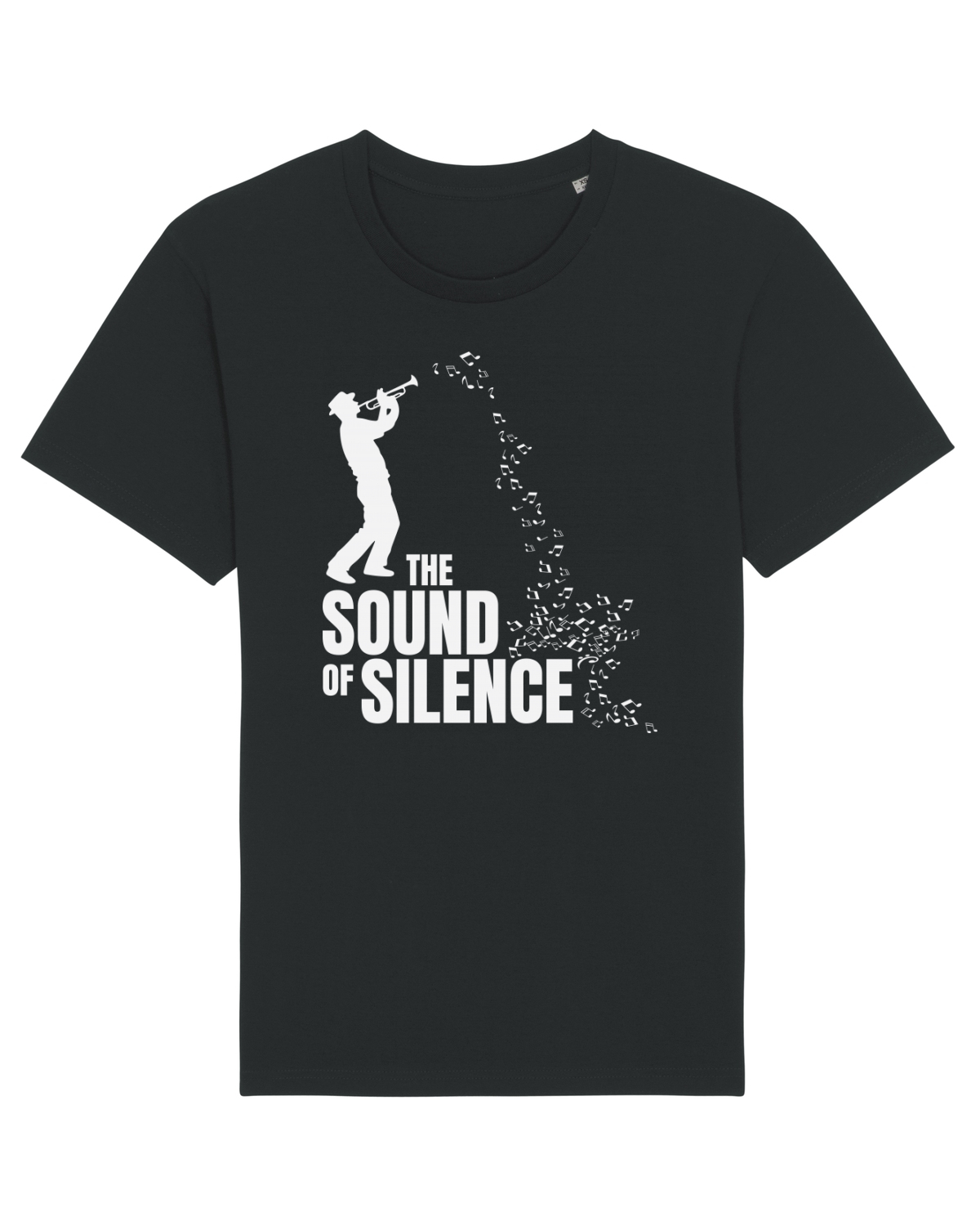Tricou mânecă scurtă Unisex Rocker Black