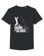 sound of silence Tricou mânecă scurtă guler larg Bărbat Skater