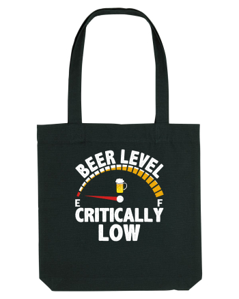 BEER LEVEL CRITICALLY LOW Black