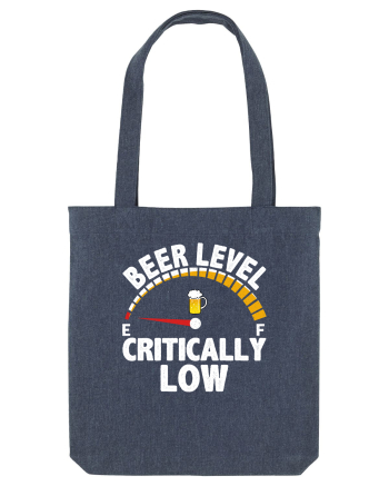 BEER LEVEL CRITICALLY LOW Midnight Blue