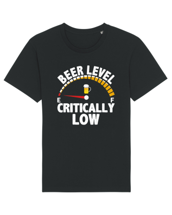 BEER LEVEL CRITICALLY LOW Black