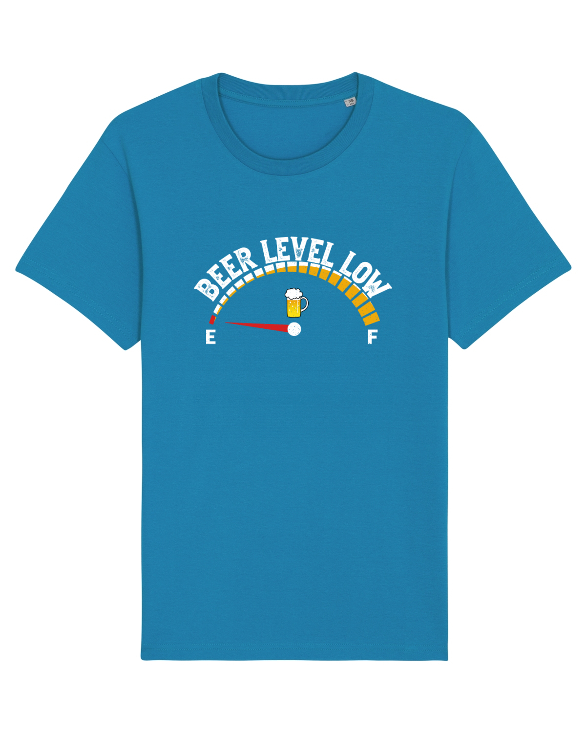 Tricou mânecă scurtă Unisex Rocker Azur