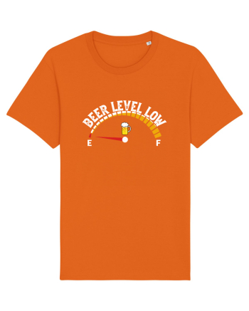 BEER LEVEL LOW Bright Orange