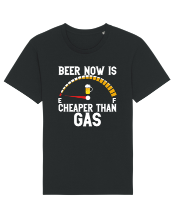 BEER NOW IS CHEAPER THAN GAS Black