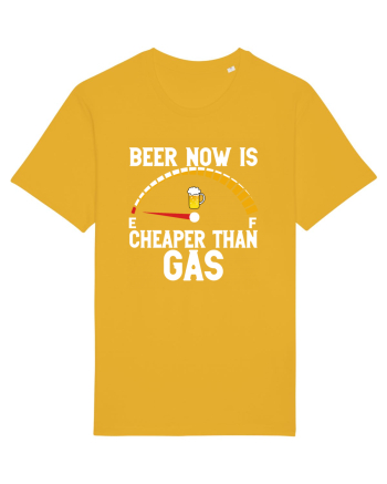 BEER NOW IS CHEAPER THAN GAS Spectra Yellow