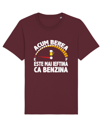 ACUM BEREA ESTE MAI IEFTINA CA BENZINA Burgundy