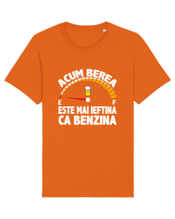 ACUM BEREA ESTE MAI IEFTINA CA BENZINA Bright Orange