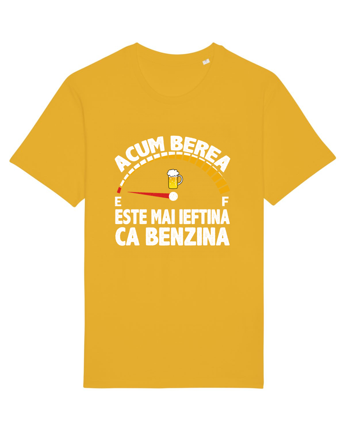 Tricou mânecă scurtă Unisex Rocker Spectra Yellow
