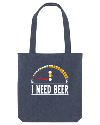 I NEED BEER Midnight Blue