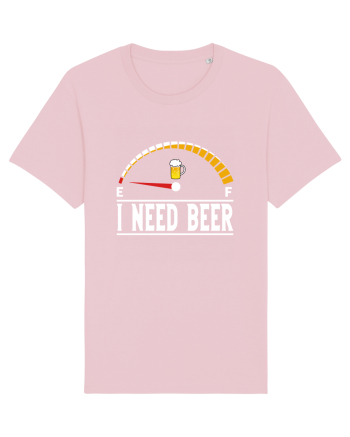 I NEED BEER Cotton Pink