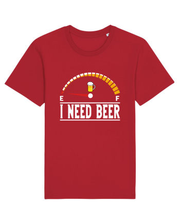 I NEED BEER Red