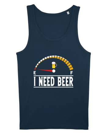 I NEED BEER Navy