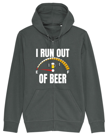 I RUN OUT OF BEER Anthracite
