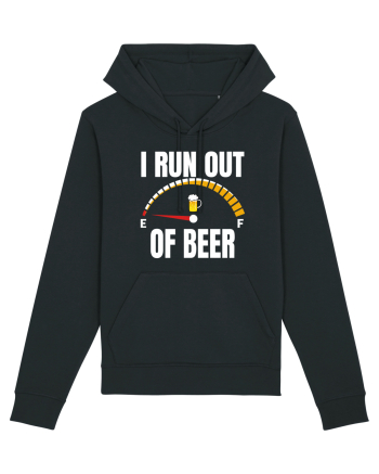 I RUN OUT OF BEER Black