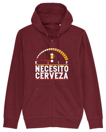 NECESITO CERVEZA Burgundy
