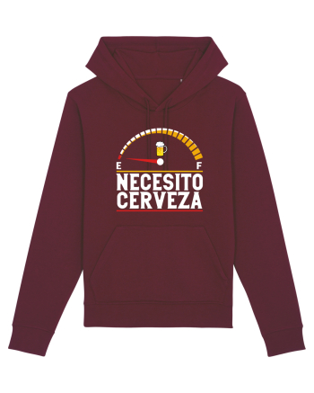 NECESITO CERVEZA Burgundy