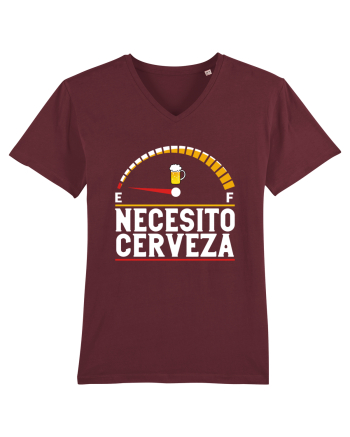 NECESITO CERVEZA Burgundy