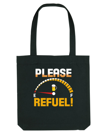 PLEASE REFUEL! Black