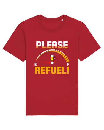 PLEASE REFUEL! Red