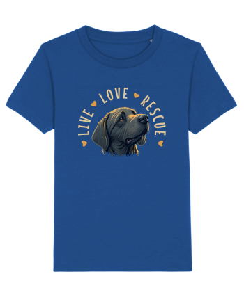 Live Love Rescue - dog 4 Majorelle Blue