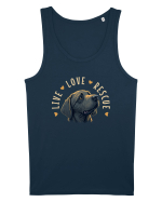 Live Love Rescue - dog 4 Maiou Bărbat Runs