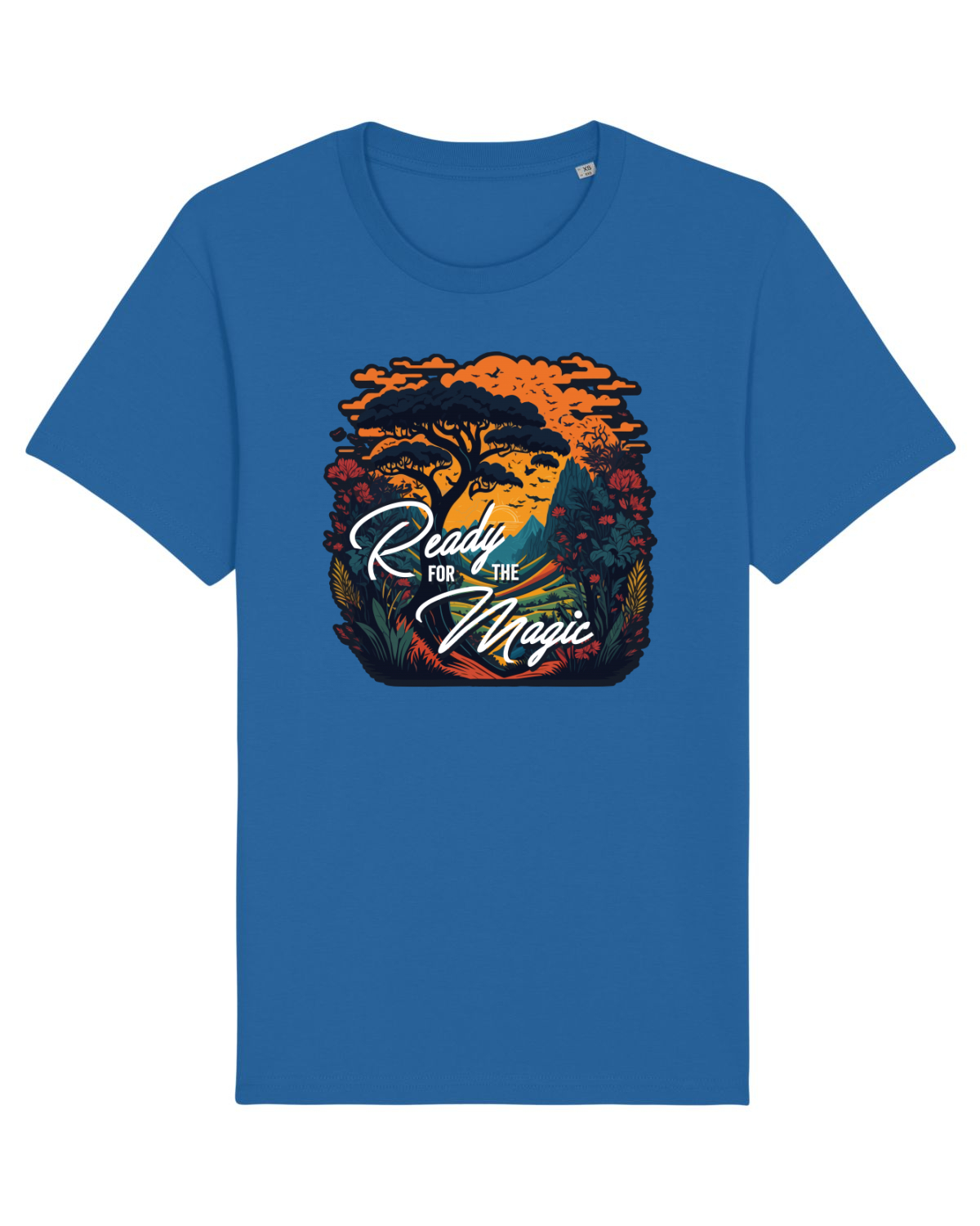 Tricou mânecă scurtă Unisex Rocker Royal Blue