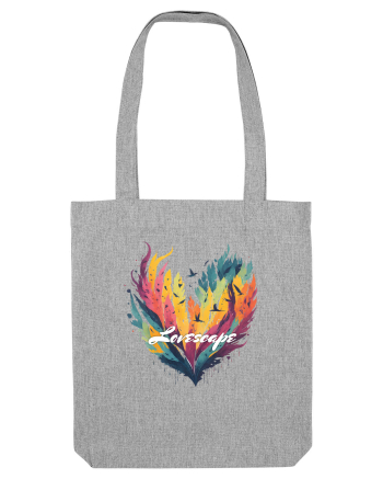 Lovescape - feather birds landscape Heather Grey