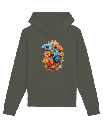 Cameleon printre flori Khaki