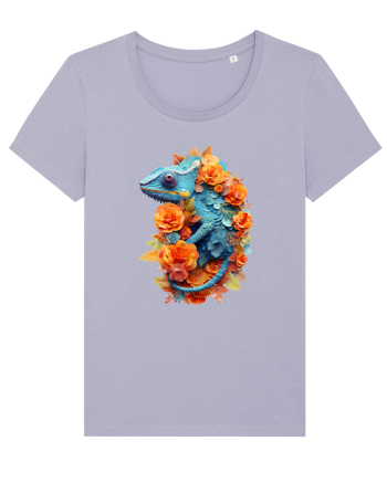 Cameleon printre flori Lavender