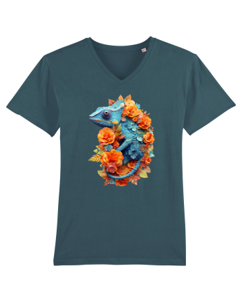 Cameleon printre flori Stargazer