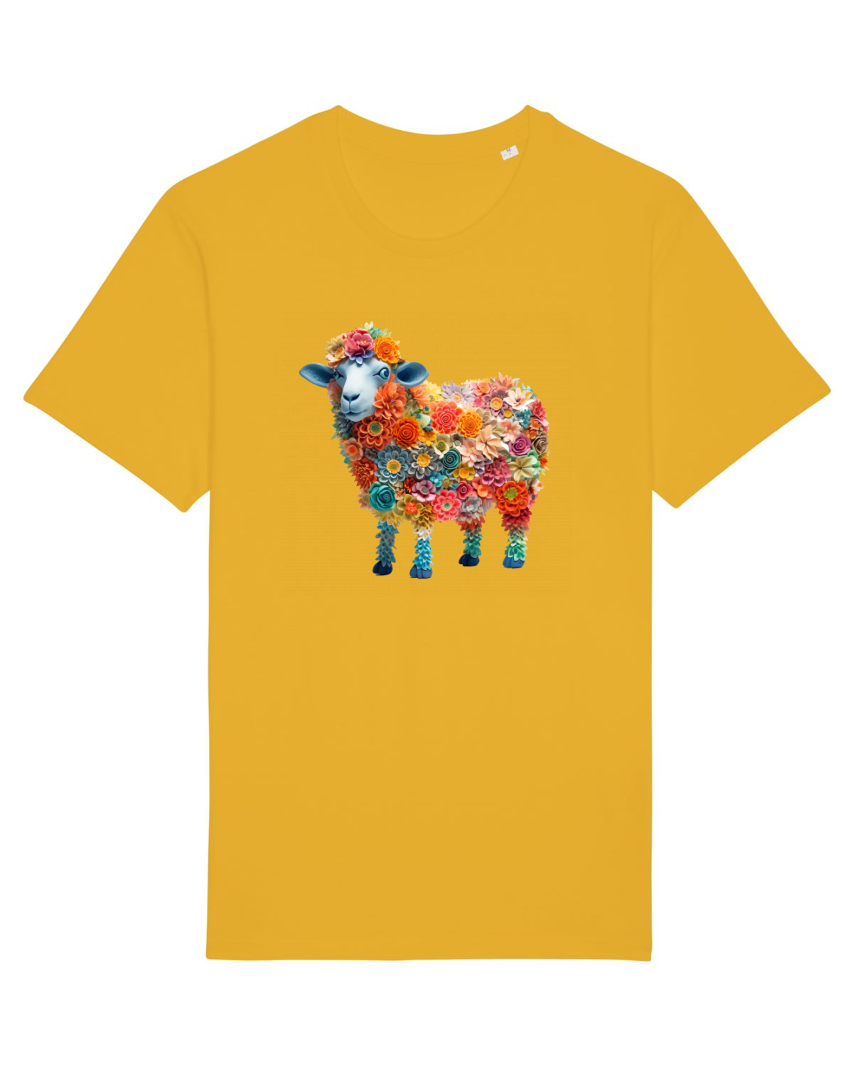 Tricou mânecă scurtă Unisex Rocker Spectra Yellow