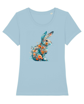 Iepurila floral Sky Blue