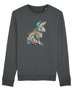 Iepurila floral Bluză mânecă lungă Unisex Rise