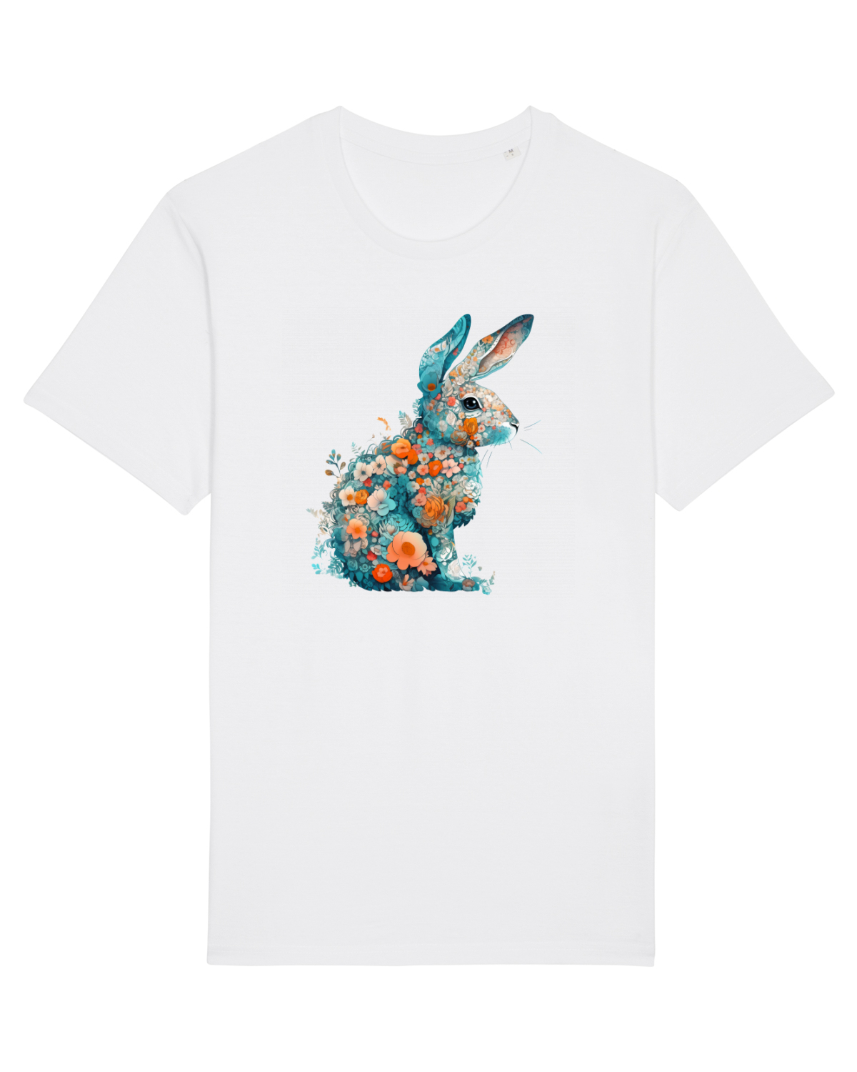 Tricou mânecă scurtă Unisex Rocker White