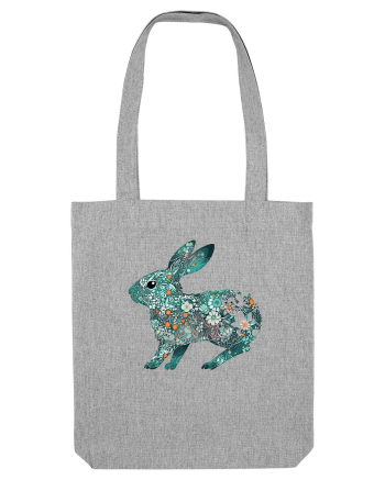 Iepure floral Heather Grey