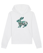 Iepure floral Hanorac Unisex Drummer
