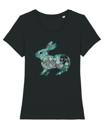 Iepure floral Black