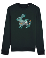 Iepure floral Bluză mânecă lungă Unisex Rise
