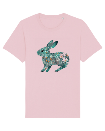 Iepure floral Cotton Pink