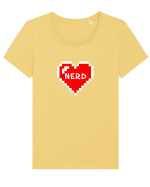 NERD Tricou mânecă scurtă guler larg fitted Damă Expresser
