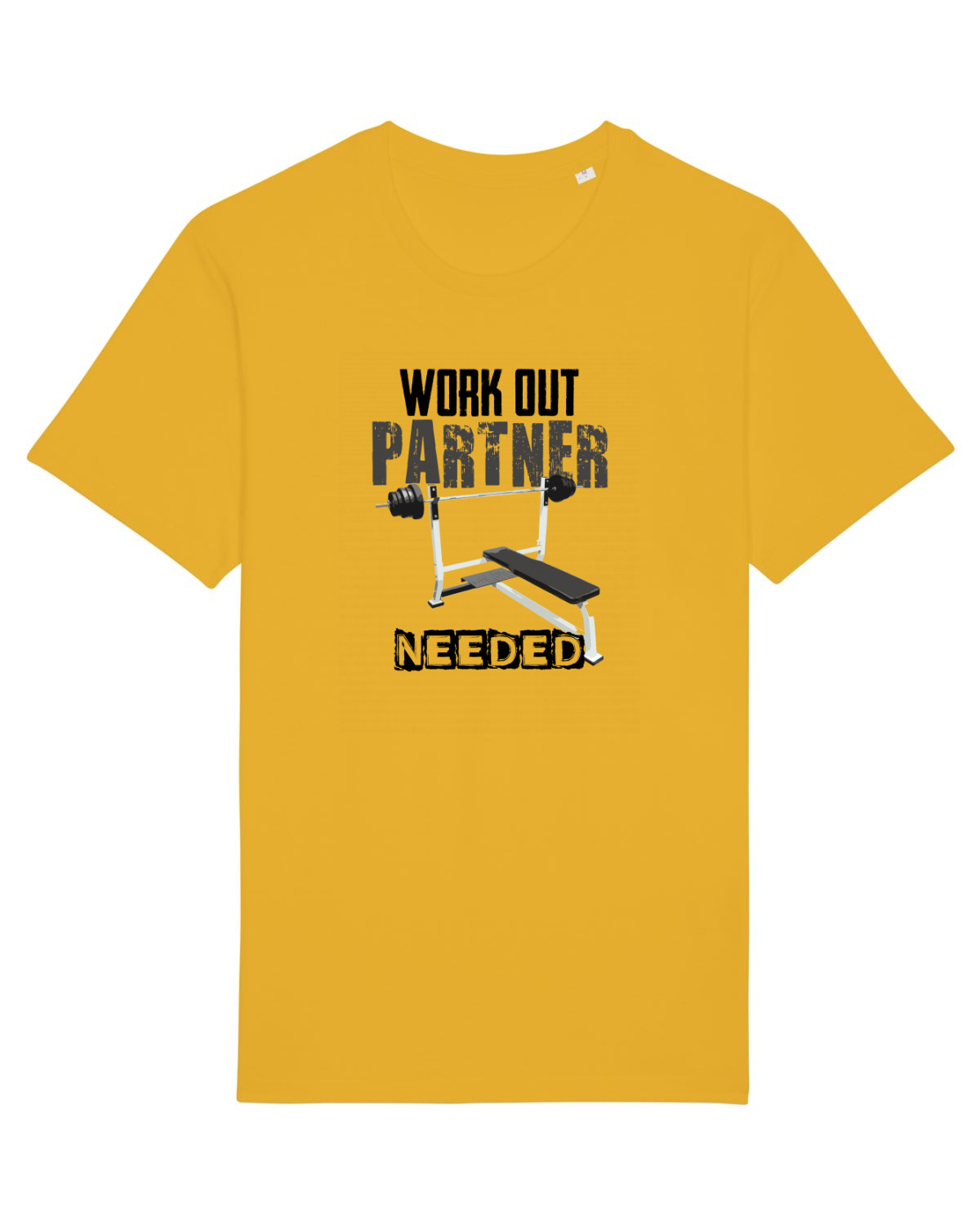 Tricou mânecă scurtă Unisex Rocker Spectra Yellow