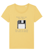 Floppy Disks are just like Jesus Tricou mânecă scurtă guler larg fitted Damă Expresser