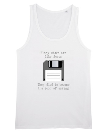 Floppy Disks are just like Jesus White