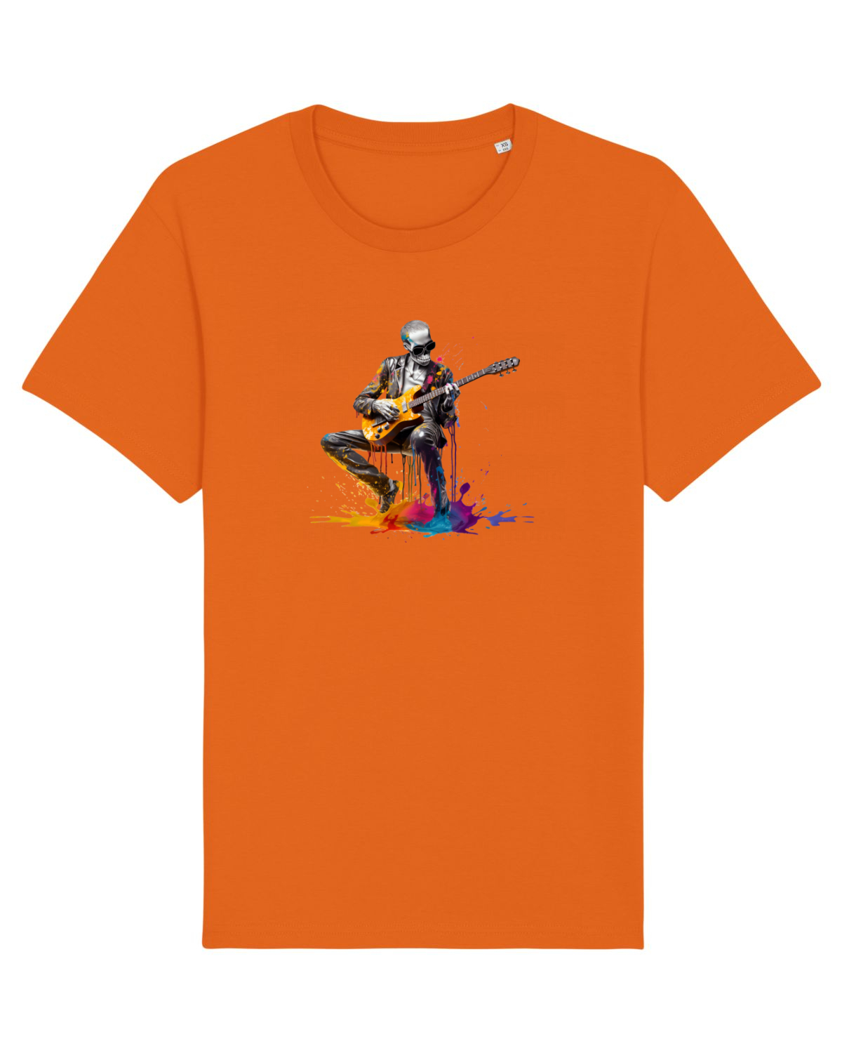 Tricou mânecă scurtă Unisex Rocker Bright Orange
