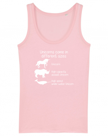 Unicorn types Cotton Pink