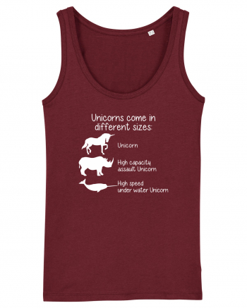 Unicorn types Burgundy